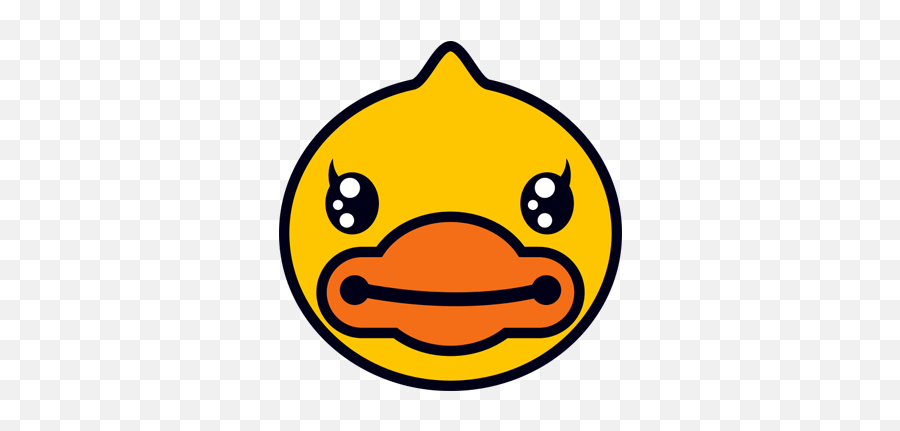 Large Duck Head - Clip Art Emoji,Duck Emoticon
