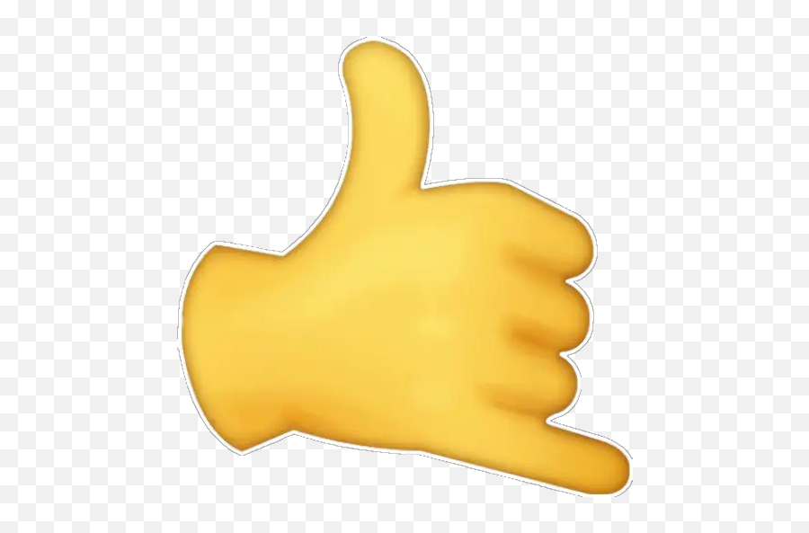 Emoji - Surfer Hand Emoji,3 Finger Emoji