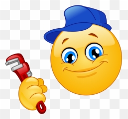 Plumber Emoji Decal -