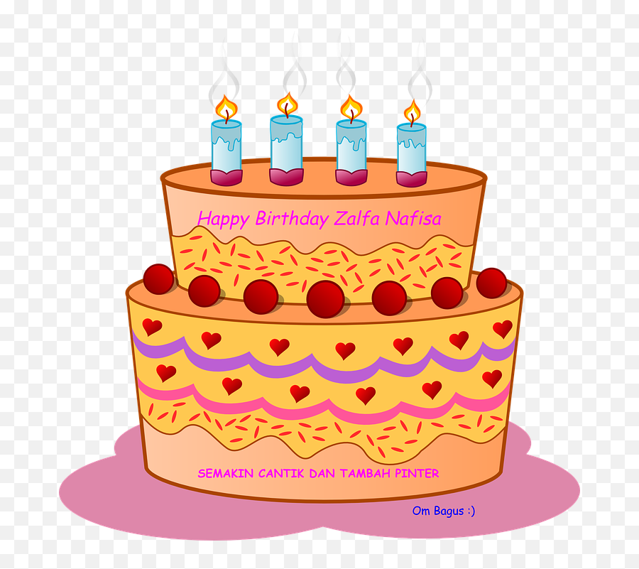 Free Occasion Celebration Vectors - Birthday Cake Clip Art Emoji,Emoji Cake Ideas
