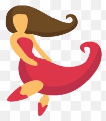 Emojione1 1f483 - Clip Art Emoji,Dragon Emoji