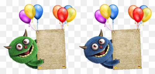 Birthday Card Balloons Color Birthday - Birthday Emoji,Birthday Balloon Emoji