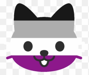 Bi Aroaces For Discord Emoji Pride Set Kitty Cat - Cartoon