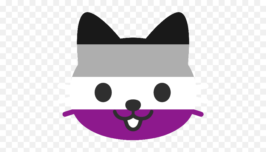 Bi Aroaces For Aroaces Discord Emoji Pride Set Kitty Cat - Cartoon,Kitty Emoji