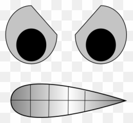 Angry Cartoon Eyes Png Picture - Mouth Clipart Emoji