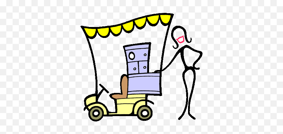 Cartoon Golf Cart Clipart - Golf Beverage Cart Clipart Emoji,Golf Cart Emoji