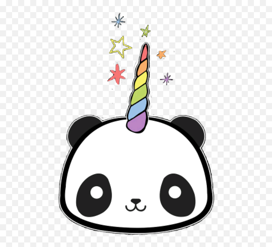 Easy Kawaii Panda Unicorn Cute Drawings - Cute Panda Unicorn Drawing ...