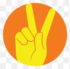 Sign Symbol Hand - Peace Signs Clipart Emoji