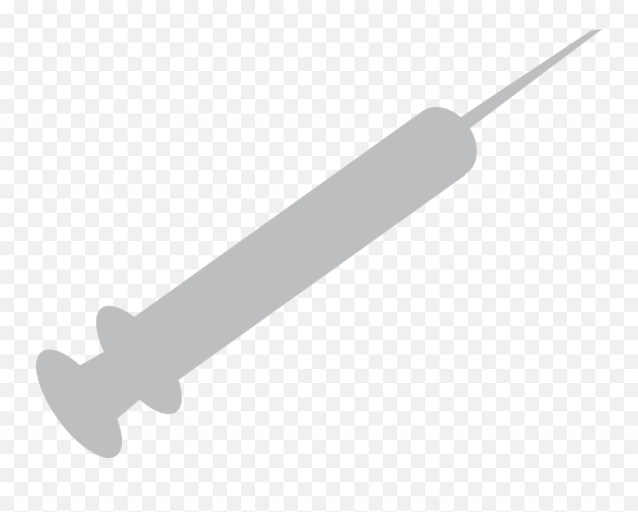 Transparent Syringe Clipart Black And White - Syringe White Needle Png Emoji,Syringe Emoji
