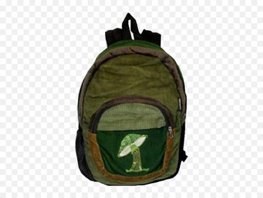 Niche Filler Green Backpack Bookbag - Laptop Bag Emoji,Emoji Bookbag