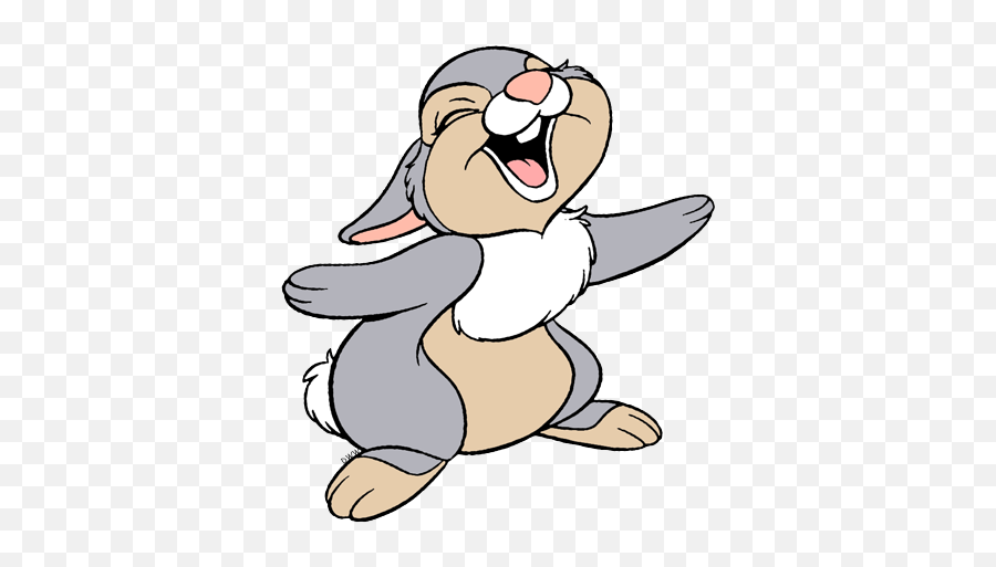 Download Thumper Thumper Skating Thumper Laughing - Laughing Thumper Disney Emoji,Laughing Emoji No Background