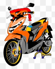 Sana Sini Cod Di 2020 Karya Seni 3d Seni 3d Seni Grafis - Mentahan Motor Beat Thailook Emoji,Scooter Emoji