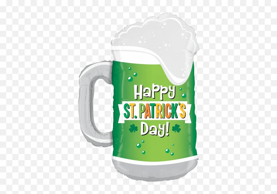 Giant St Patricks Day Beer Balloon - St Day Green Beer Emoji,St Patrick's Day Emoji