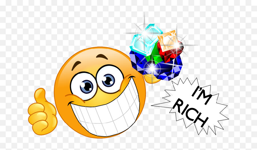 Im Rich Emoji - Smiley,Celebrating Emoji