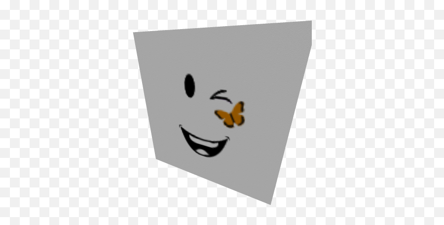 Monarch Butterfly Smile - Roblox Crescent Emoji,Butterfly Emoticon
