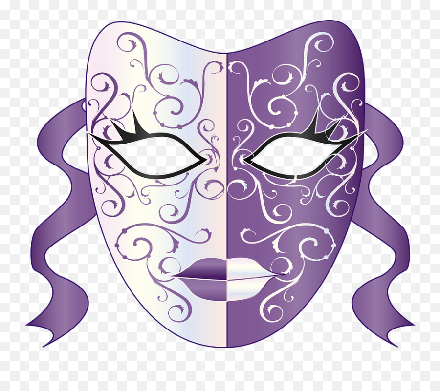 Graphic Mardi Gras Mask - Mardi Gras Masks Clipart Transparent Emoji,Mardi Gras Emoji