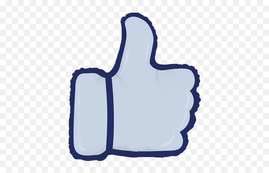 28 Thumbs Up Social Media Like Balloon - Imagen De Like Grande Emoji,Double Thumbs Up Emoji