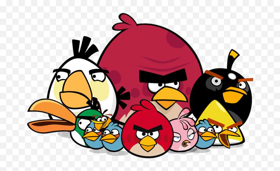 Angry Clipart Transparent - Angry Birds Emoji,Angry Birds Emojis