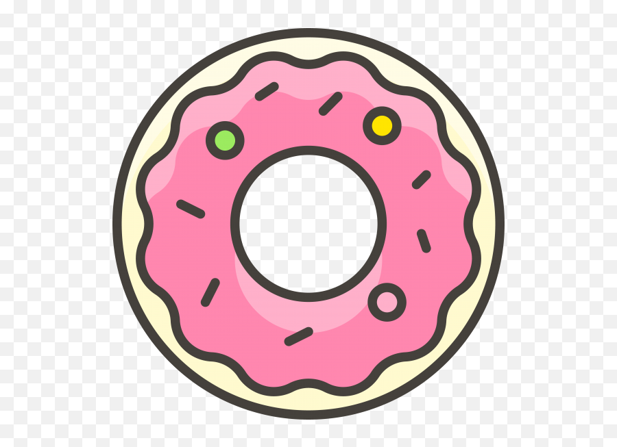Pin - Circle Emoji,Doughnut Emoji