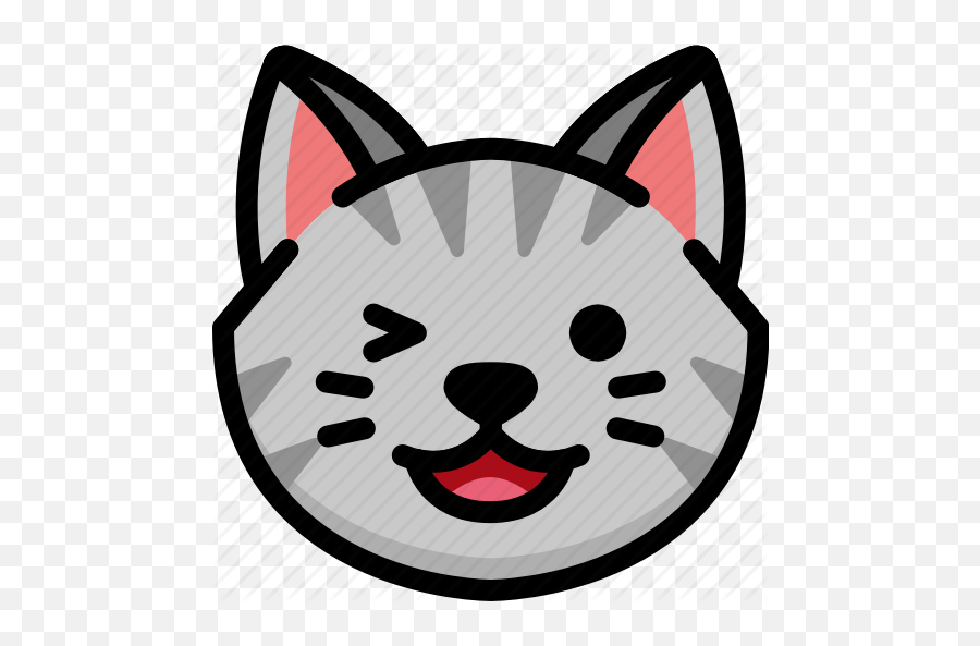 Cat Emoji Emotion Expression Face - Emoji Angry Cat Face,Small Laughing Emoji