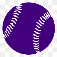 Baseball bat Softball Clip art - Purple Cliparts Art Emoji