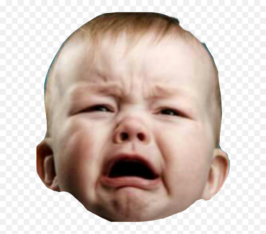 Baby Crying Babycrying Memes Funny - Baby Crying Meme Png Emoji,Funny Crying Emoji