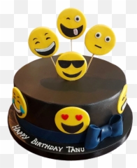 Best Smiley Emoji Cake Online Order - Birthday