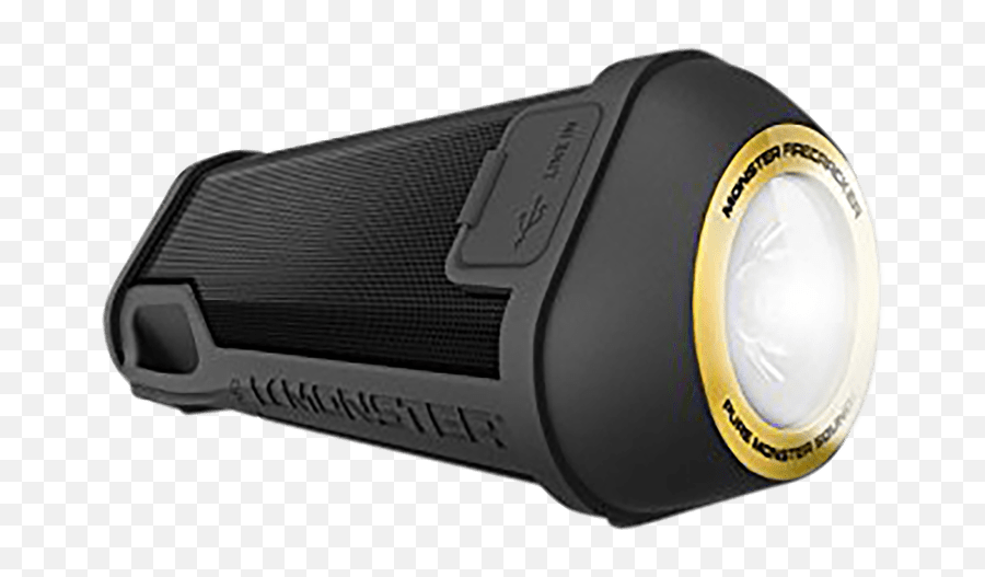 Monster Firecracker Extended Play Wireless Speaker With - Gonik Monster Firecracker High Definition Bluetooth Emoji,Emoji Flashlight