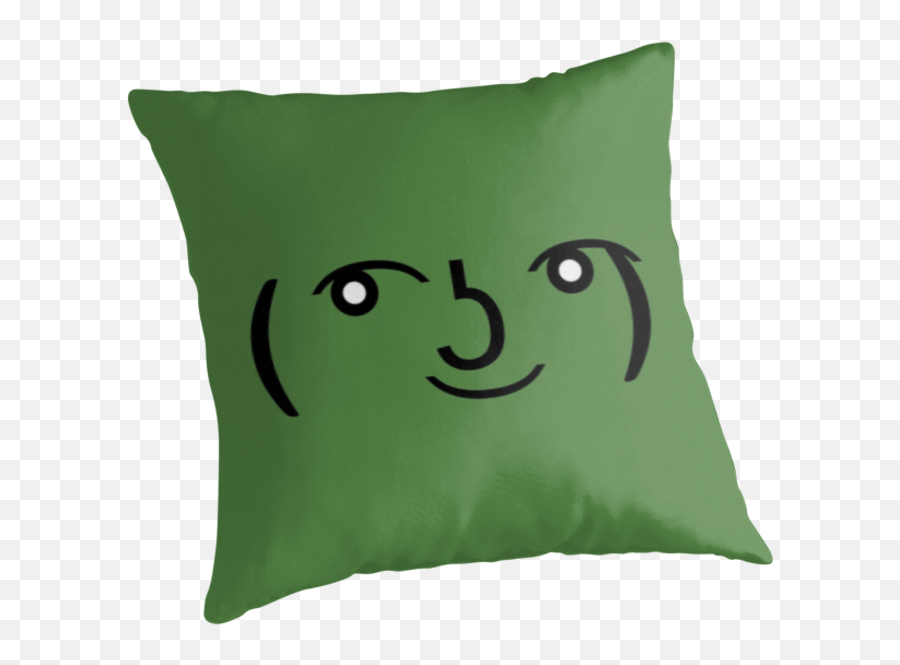 Le Lenny Face Throw Pillows Dzdn - Iisuperwomanii Emoji,Lenny Face Emoji