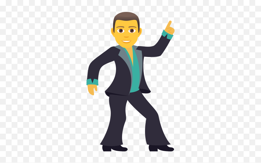 Emoji Dancing Man To Copypaste Wprock - Homme Qui Danse Dessin,Arms Up Emoji