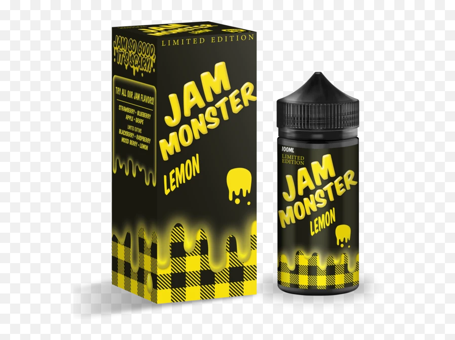Jam Monster - Lemon Jam Monster Raspberry Emoji,Fire Emojis