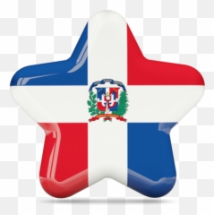 Flag Of Dominican Republic - 3d Art Emoji