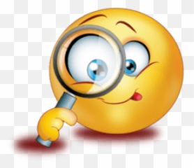 Emoji Dear Boss I Quit - Smiley Magnifying Glass