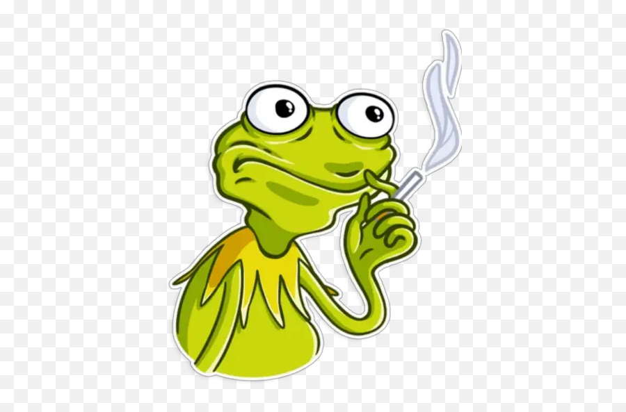 Kermit The Frog - Whatsapp Kermit The Frog Stickers Telegram Emoji,Kermit The Frog Emoji