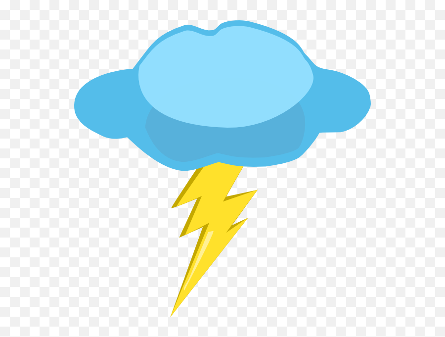 Free Cloud Lightning Cliparts Download - Cloud Lighting Clipart Png Emoji,Thunder Cloud Emoji