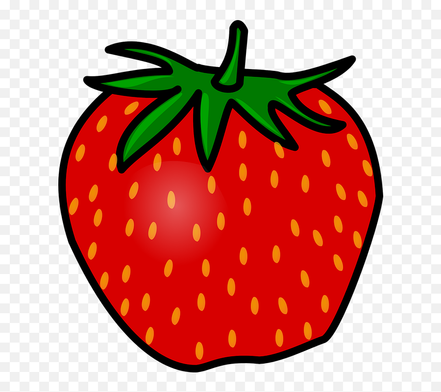 Free Strawberries Strawberry Vectors - Strawberry Clip Art Emoji,Jar Emoji
