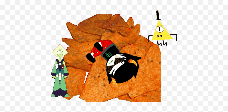 Evil Otto Stickers For Android Ios - Transparent Doritos Chips Emoji,Nachos Emoji