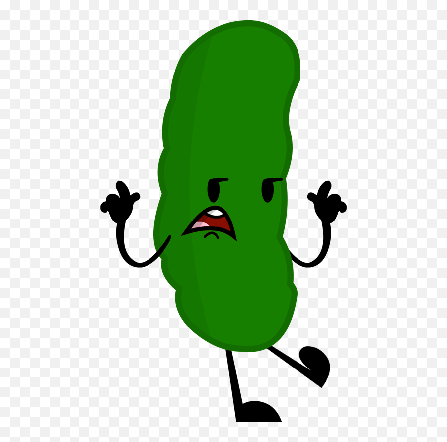 Pickles Clipart Gangsta Pickles Gangsta Transparent Free - Transparent Cartoon Pickle Png Emoji,Pickle Emoji