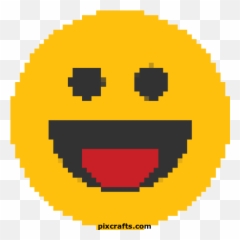 Emoji - Full Moon Pixel Art