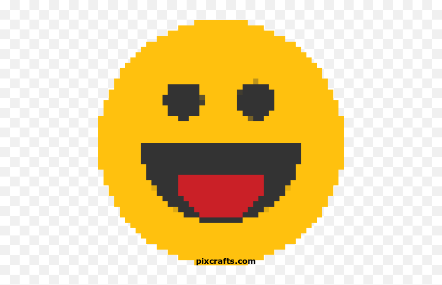 Emoji - Full Moon Pixel Art,Emoji Faces Printable