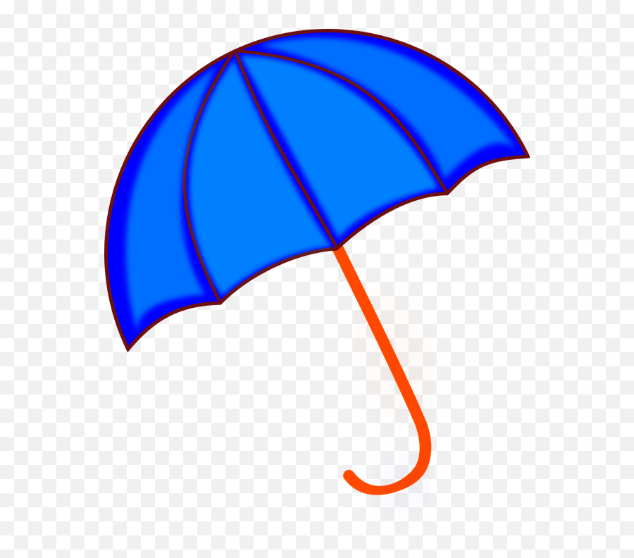 Umbrella Blue Rain - Blue Umbrella Clipart Emoji,10 Umbrella Emoji