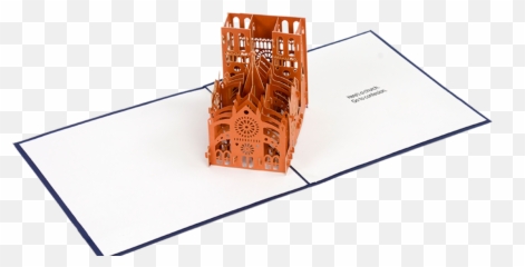Notre Dame Pop Up Card - Nhà Th C Bà Pop Up Card Emoji,Notre Dame Emoji