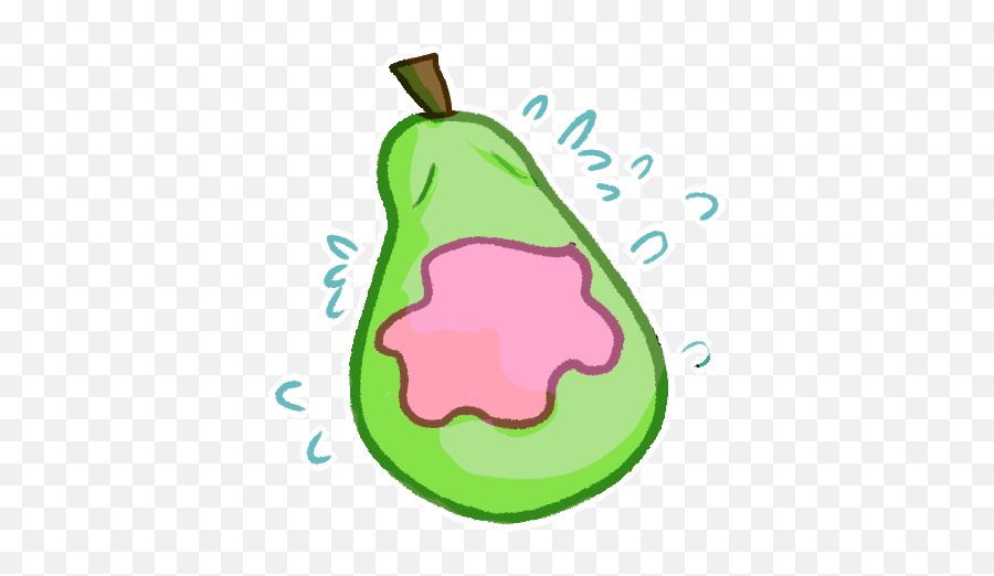 Pear Crying Emoji - Pie Shop,Pear Emoji