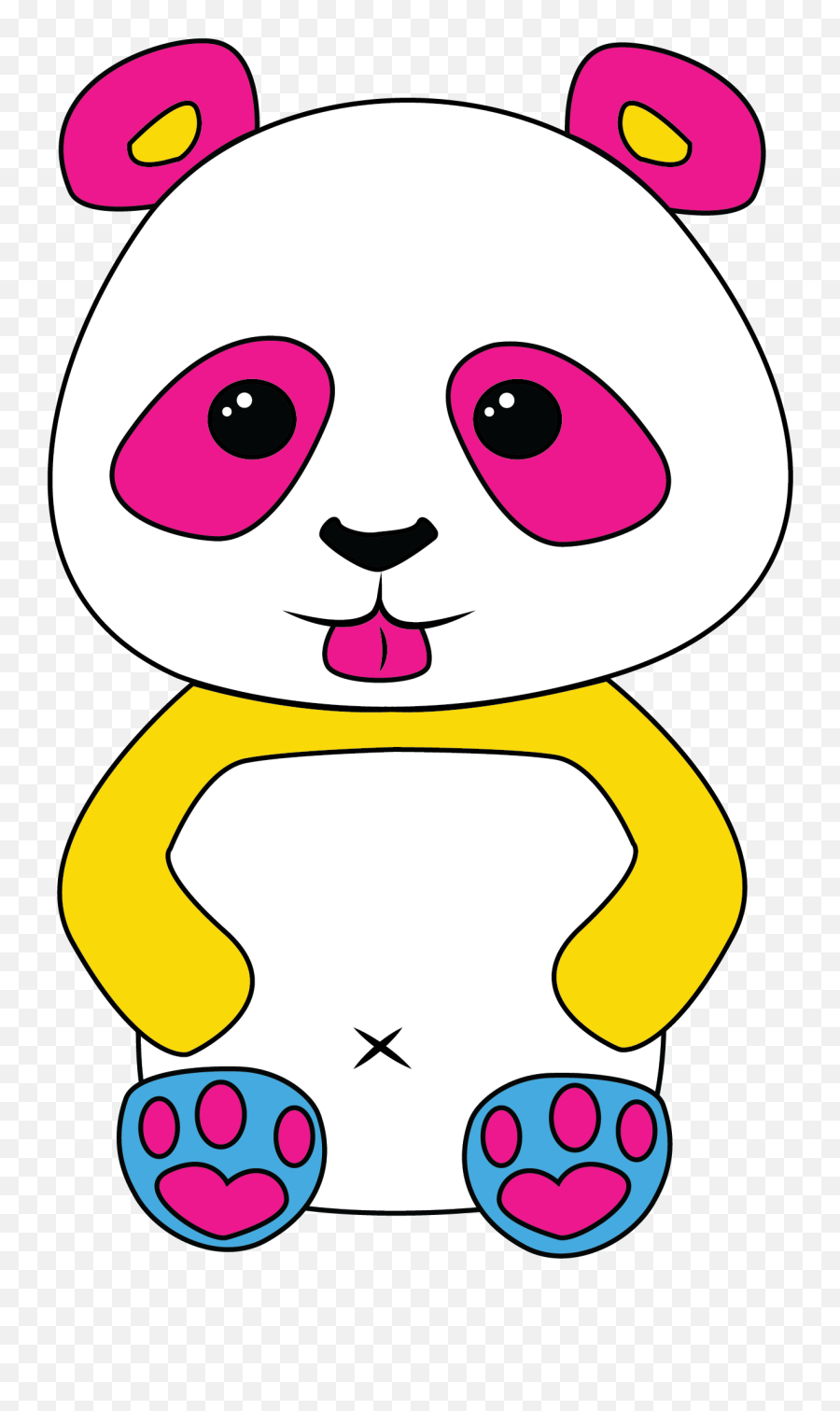 Panda - Cartoon Emoji,Octopus Pen Emoji