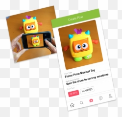 How Toycycle Works - Cartoon Emoji
