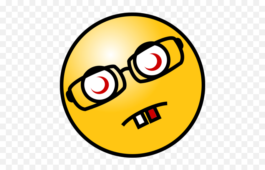 About Going Geek News - Smiley Face Clip Art Emoji,Geek Emoticon