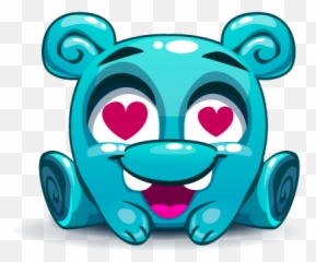Cute Kawaii Emoji By Ryan Gnocchi - Cute Cartoon Sitting Aliens,Tiger Emoji