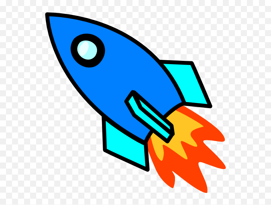 Cartoon Rocket Ship Clipart - Rocket Clipart Emoji,Rocket Ship Emoji