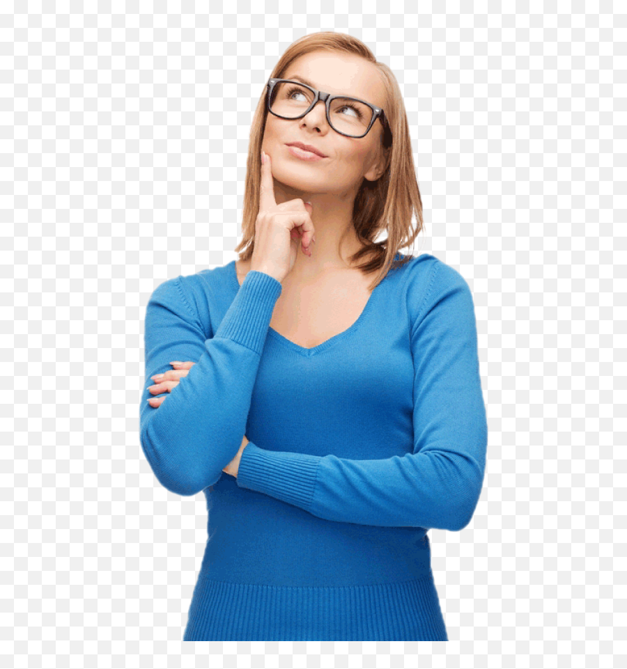 Download Thinking Png - Transparent Png Png Images Transparent Woman Thinking Png Emoji,Steve Jobs Emoji