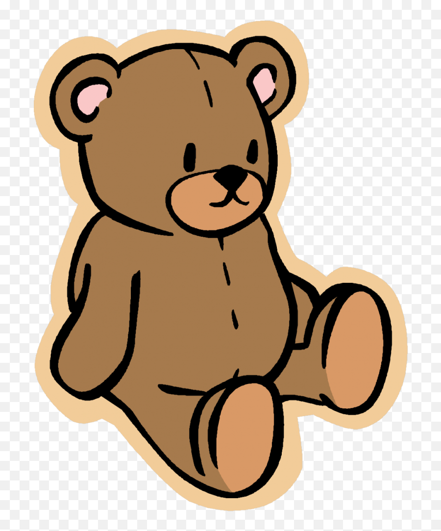 Stuffed Animal Clipart Png - Transparent Teddy Bear Clipart Emoji,Emoji Plush Toys